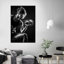 Fitness Lady - reproduction sur toile tendue-136453970