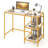 Sharifah Glass Iron Computer Desk