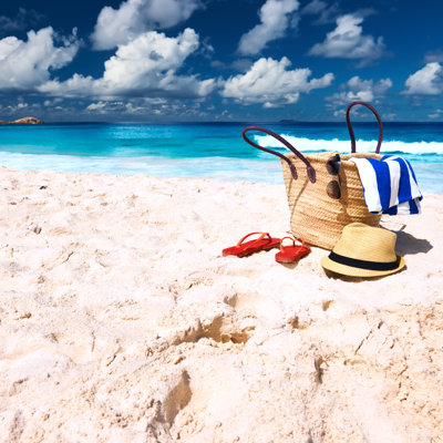 Beautiful Beach - Wrapped Canvas Print