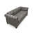 81.1" Classic Chesterfield 3 Seater Sofa, Faux Leather Tufted Couch with Rolled Arm Nailhead Trim Low Back for Living Room-167124978