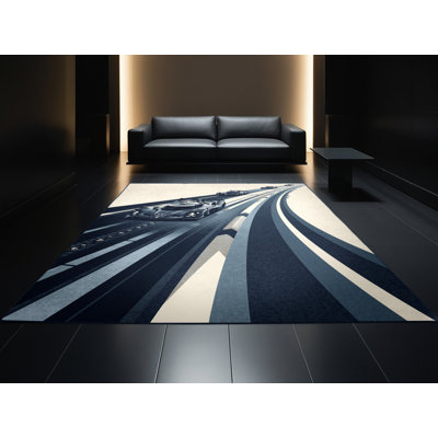 Tapis gris moelleux Soft Endger