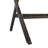 Ched Rectangular Folding Outdoor Dining Table With Umbrella Hole , 55'' in. W 31.25'' in. D-3065488