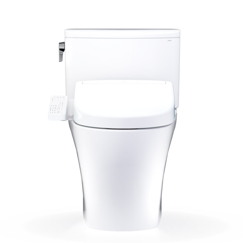 TOTO® WASHLET®+ Nexus® 1G® Two-Piece Elongated 1.0 GPF Toilet with S2 Bidet Seat, Cotton White - MW4423346CUFG#01