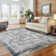Machine Washable Rug with Rubber Backing for Living Room Non-Slip Area Rug Modern Indoor Carpet Non-Shedding Rug for Bedroom Dining Room Hallway Kitchen Office Playroom Nursery