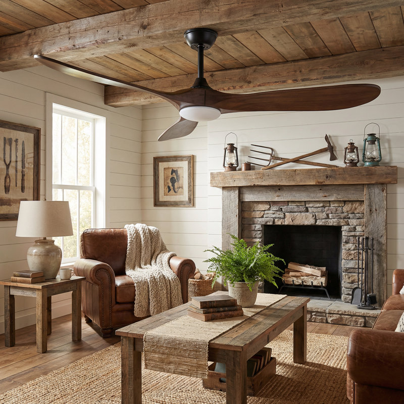 Bhradain 59.8'' Ceiling Fan with LED Lights