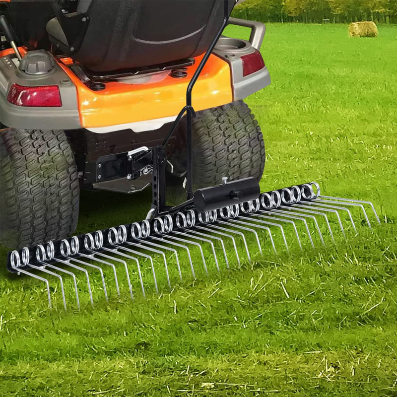 Râteau à gazon et aérateur Scarifier