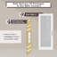 Porte de grange coulissante en verre givré 1-Lite 80 po avec ensemble de quincaillerie 80 po-100895777