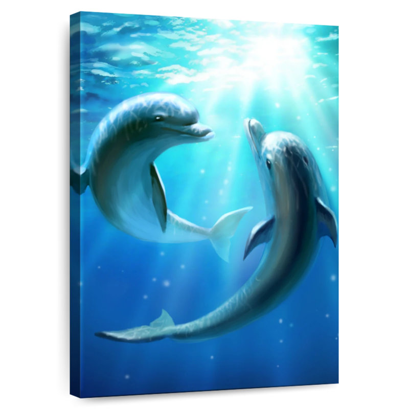 «Brampt Dolphin Best Friends», H 30 po x l 20 po