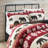 King/Cal King Print Sherpa Comforter Set