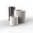 Cilindro Resin Pot Planter-49046319-49046318