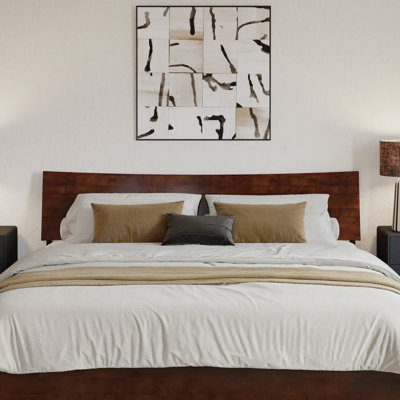 Harlowe Wood Platform Bed with Storage Drawers
