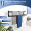 Beri 10 cm L Stainless Steel Wall Mounted Towel Rack