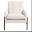 Fauteuil d'appoint capitonné moderne Mid-Century Lipsey-686338424