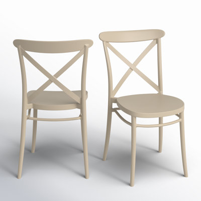 Farrah Stacking Patio Dining Side Chair