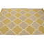 Tapis oriental beige et doré moderne 5 X 8