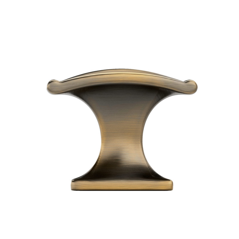 Rectangle Knob, Chocolate Bronze
