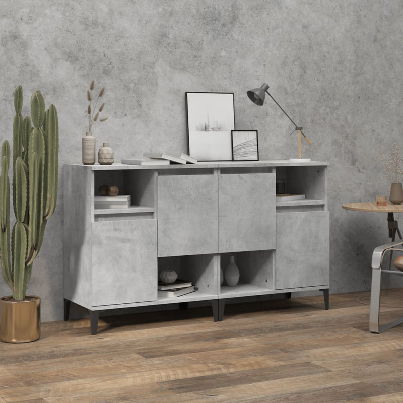 Lateena 60cm Sideboard, Concrete Grey