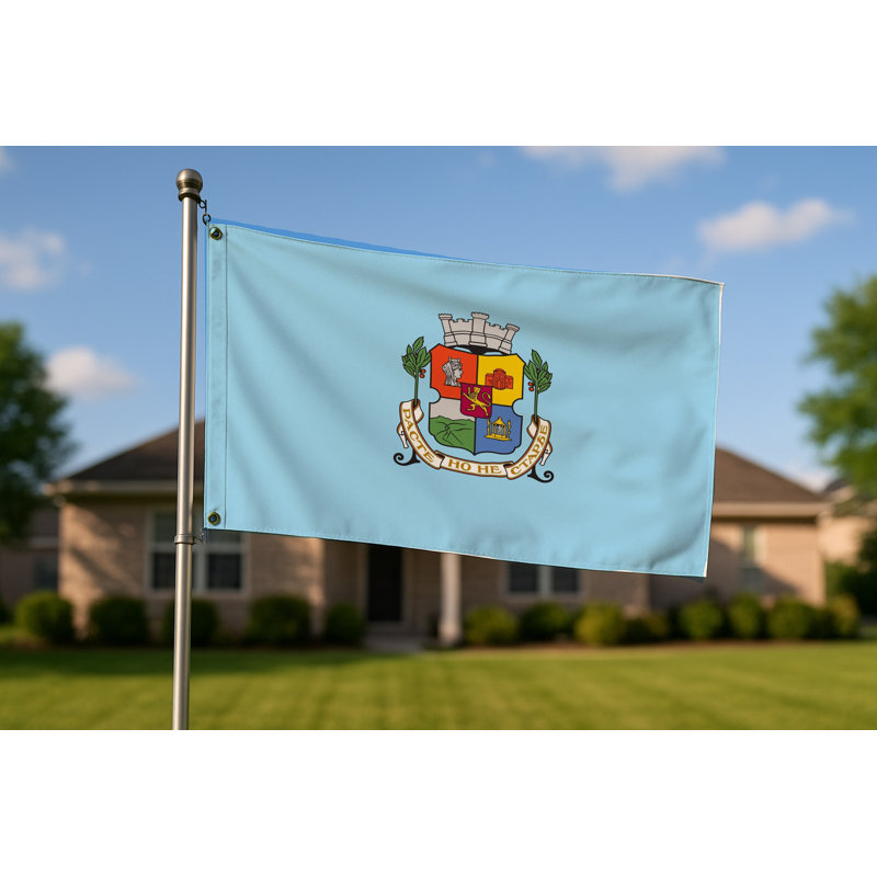 Drapeau de la ville de Sofia — Drapeau