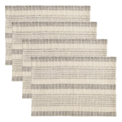Zaelyn Woven 20" Cotton Placemat