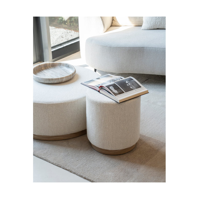 Avah Ottoman S, Beige