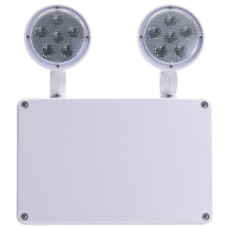 Éclairage de secours - 120-347V - 2hr de secours - Support universel - Emplacement mouillé - Compatible avec télécommande