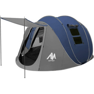 6 Persons Pop Up Tent Easy Setting Family Camping Tent