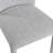 Modern Upholstered Curved Back Neutral Fabric Dining Chair-32645544