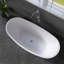 Baignoire de trempage autoportante en acrylique 66 po. X 27 po.