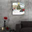 Art mural en verre épique «Vintage Christmas» par Elle Media Group SA, 24 po x 24 po-978947522