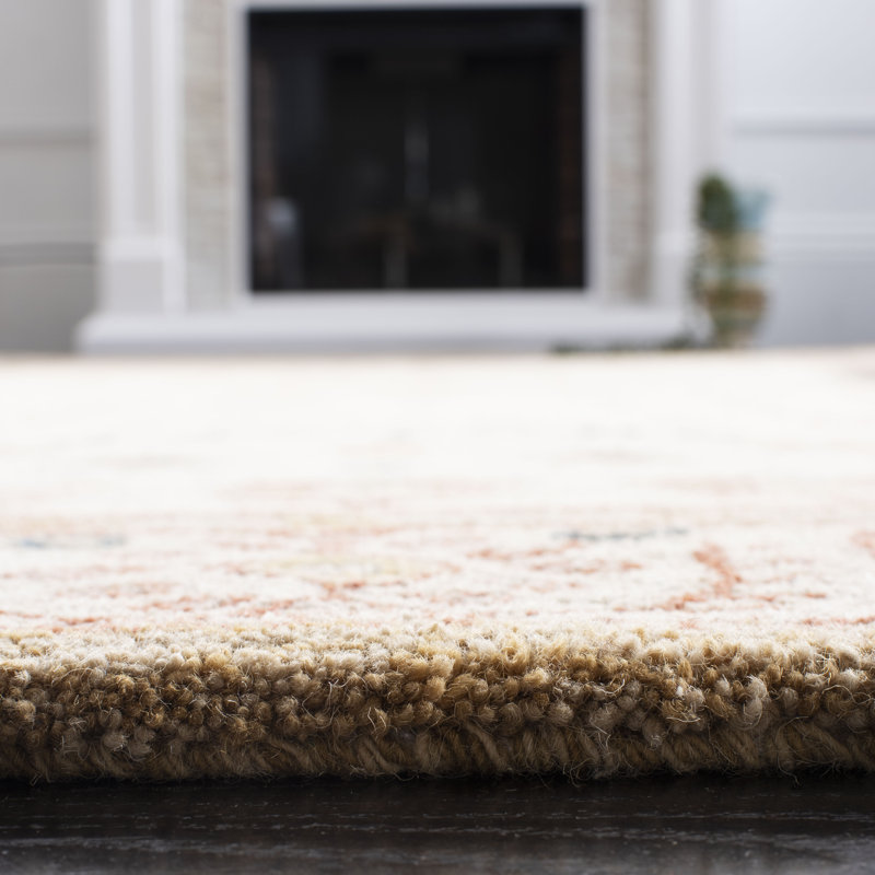 Tingley Hand Tufted Wool Pile Oriental Rug, Round 6'