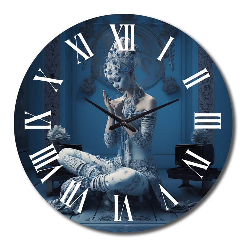 Horloge murale en métal, Grand