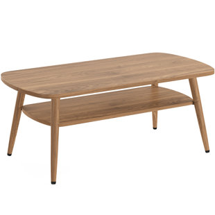 43.4" Coffee Table with Storage