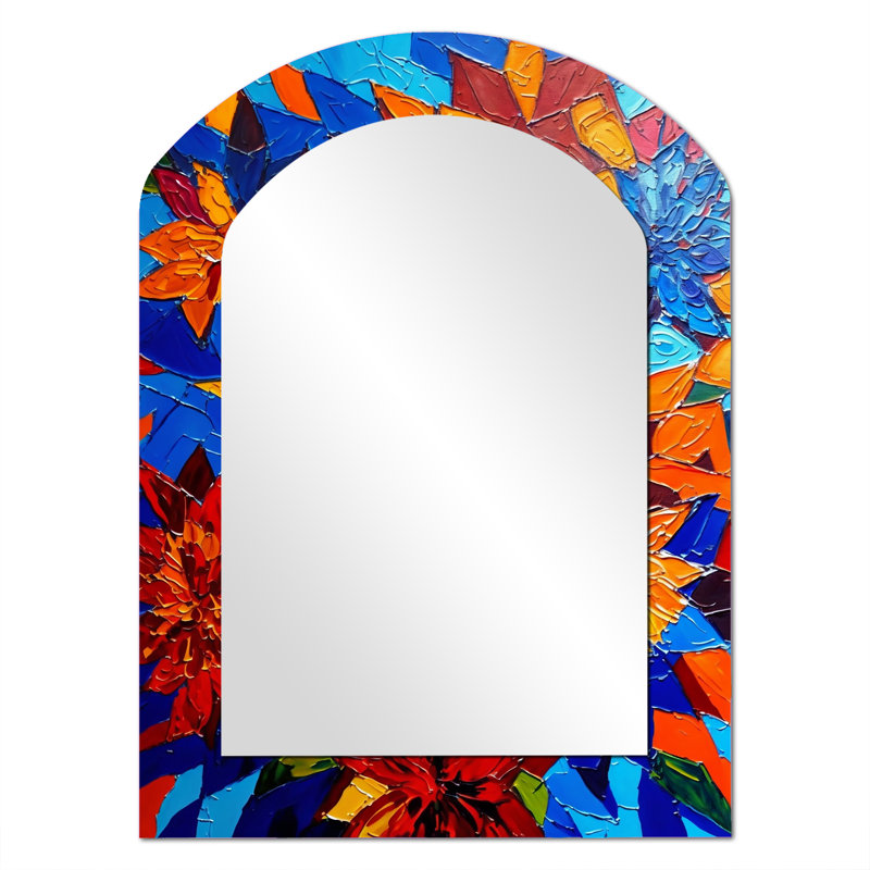 Miroir mural lumineux traditionnel, 34 po x 25 po