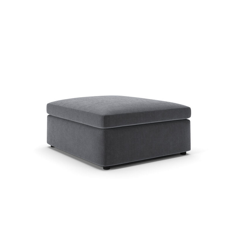 Essex 45" Ottoman, Andrew Slate