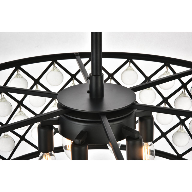 Swinney 6 - Light Pendant, Mocha Brown