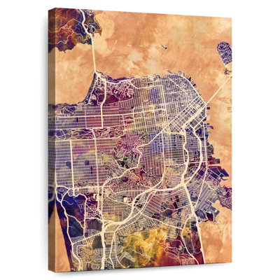 San Francisco City Street Map II