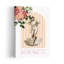 Arche florale classique de Vénus, onirique et élégante, rose, impression d'art mural de fleurs naturelles-1197813986