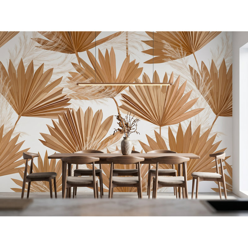 Murale autocollante Shuford, l 100 po x H 100 po, vinyle autocollant, L 100 po x H 100 po, Vinyl Peel and Stick