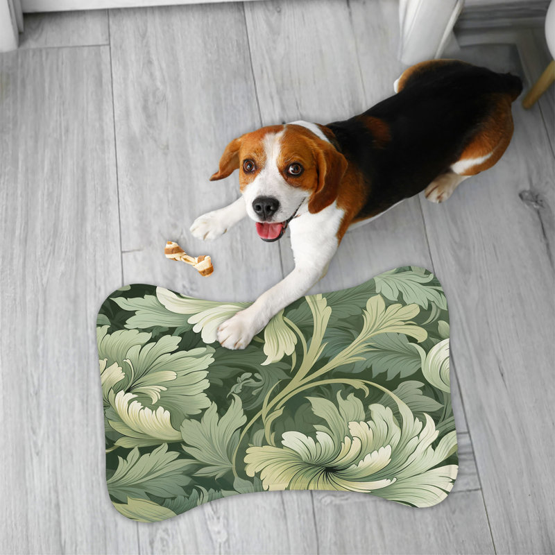 Tapis d'alimentation en os 1 pièce Damask Glow