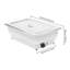 Serveurs de buffet 13,5L / 14,27QT, réchaud, réchaud pour buffet