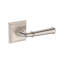 Dunsmoor Full Dummy Lever with Chamfered Square Rose in Polished Chrome-780401143