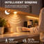 Luminaire sous-armoire rechargeable sans fil 2,7 pouces, détecteur de mouvement 3 couleurs pour placard, chambre à coucher (ensemble de 5)