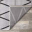 Tapis gris à motif géométrique Fitzpatrick-852611351
