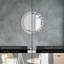 Huldar Glass Flat Wall Mirror