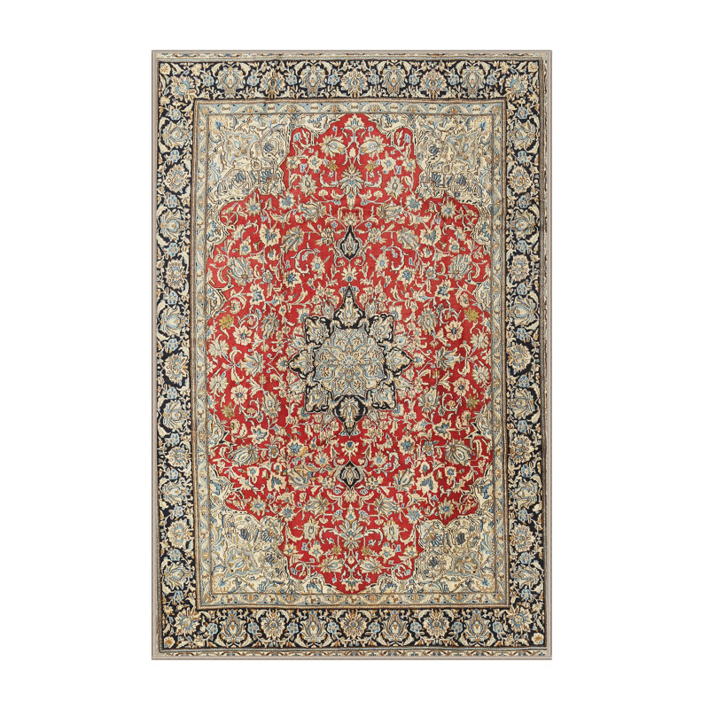 Thanos Wool Oriental Indoor Rug, Rectangle 7' x 10'