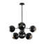 Lustre sphérique Spoutnik à 6 lumières Oakgrove-710624500-710624498