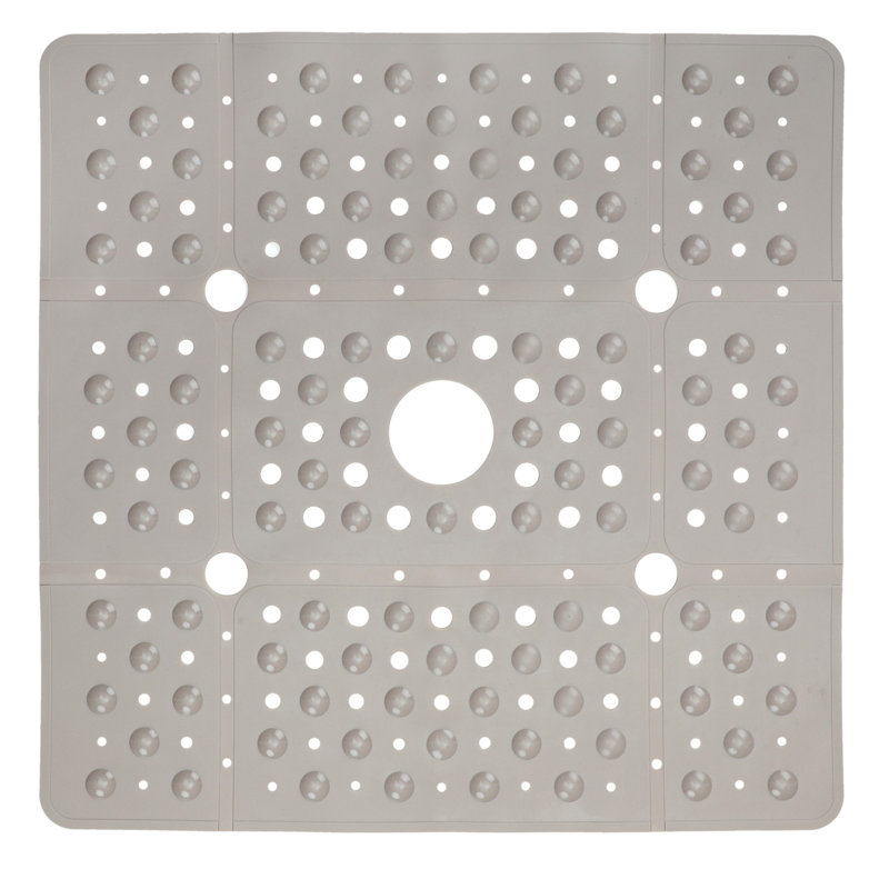 Buskerud Extra Large Shower Mat, Solid Tan