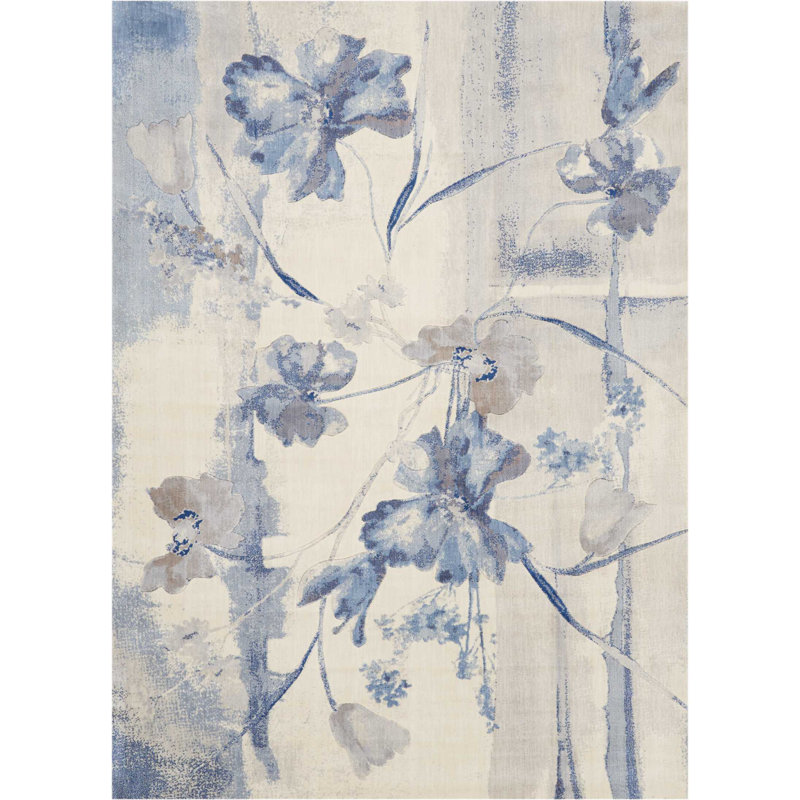 Arnim Floral Indoor Rug, Rectangle 6'7" x 9'7"