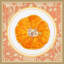 Once On An Orange par Wild Violets, reproduction d'art sur toile encadrée-1127220034