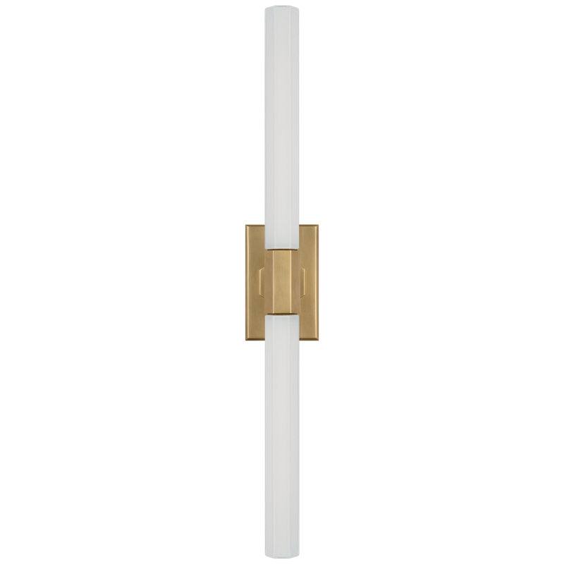 Hawthorne 2 - Light LED Bath Sconce, Polished Nickel